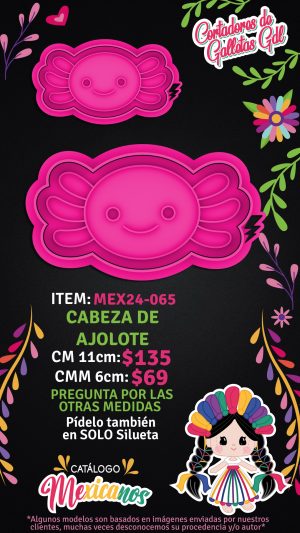 Cabeza de Axolote
