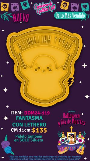 Fantasmita Con Letrero