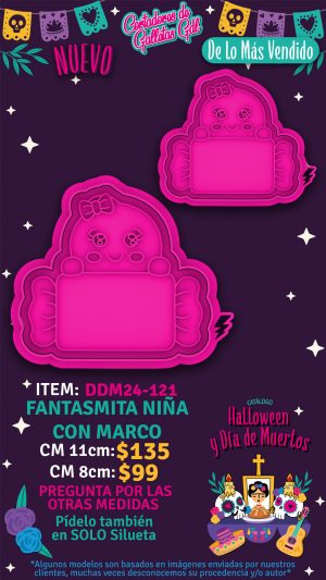 Fantasmita Niña Con Marco
