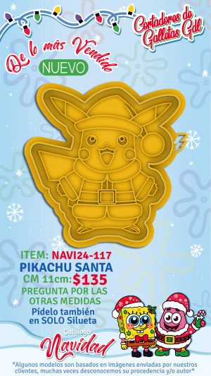 Pikachu santa