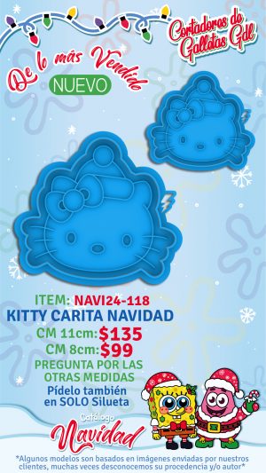 Kitty carita navidad