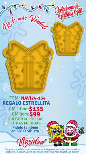 REGALO estrellita - Cortador con Marcador 10cm