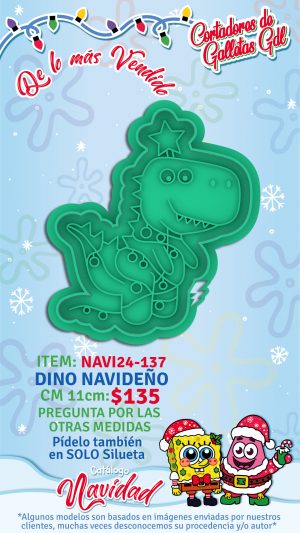 Dino navideño