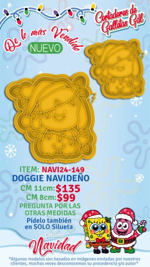 Doggie navideño navideño