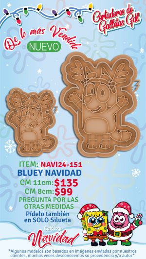 Bluey navidad