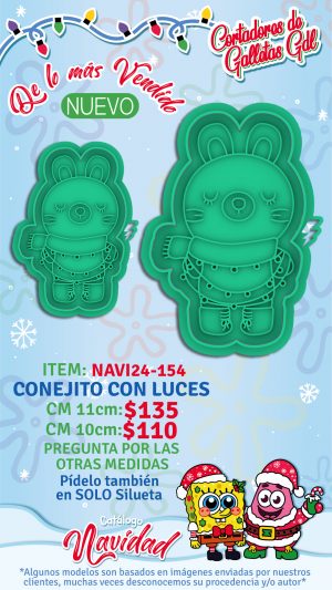 Conejito con luces