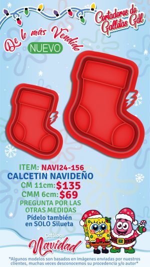 Calcetin navideño
