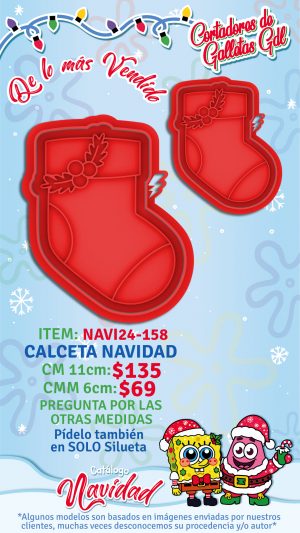 Calceta navidad