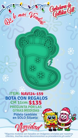 Bota con regalos