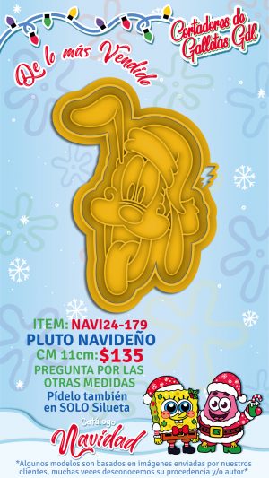 Pluto navideño