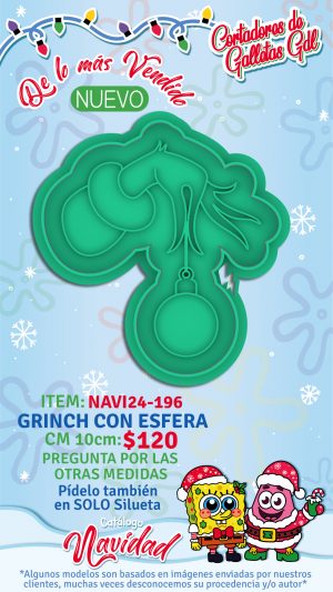 Grinch con esfera