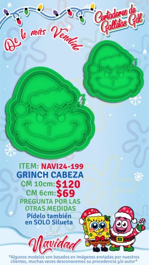 Grinch cabeza