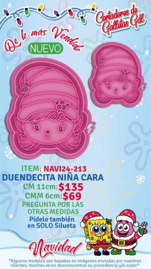 Duendecita niña cara