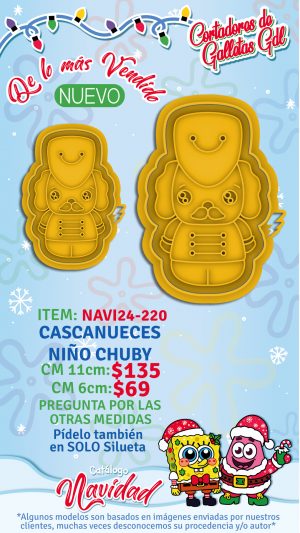 Cascanueces niño chubby
