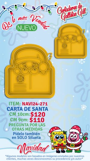 Cartita de santa