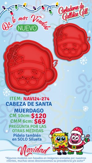 Cabeza de santa muerdago