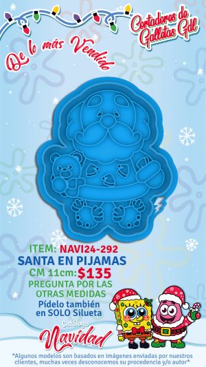 Santa en pijamas