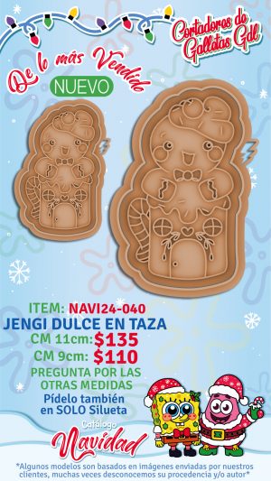 Jengi dulce en taza