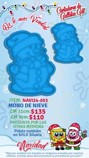 Mono de nieve