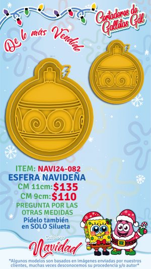 Esfera navideña