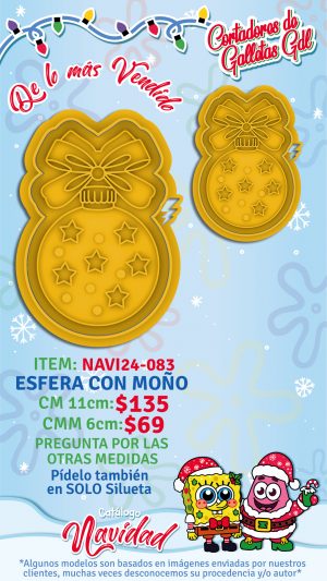 Esfera con moño