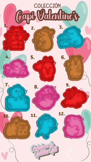 CapiValentine´s | La tendencia 2025! | Cortador con Marcador 11cm