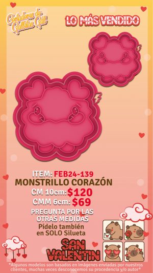 Monstrillo corazón