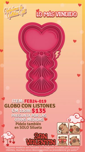 Globo con listones