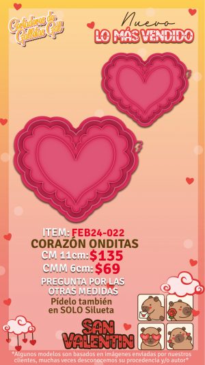 Corazón onditas