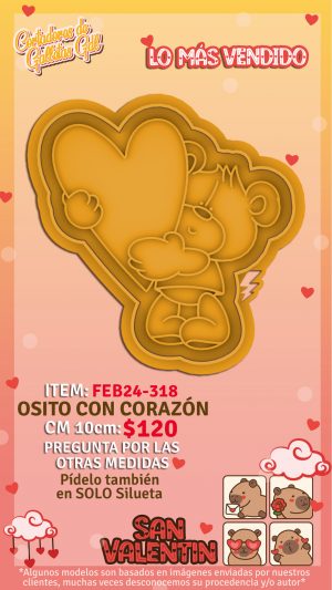 Osito con corazón