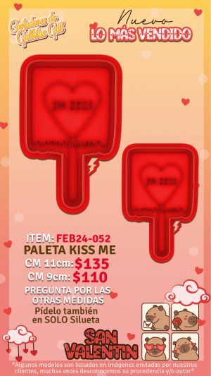 Paleta Kiss me