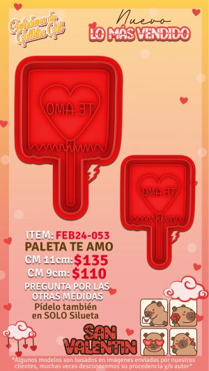 Paleta te amo
