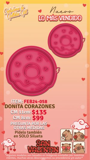 Donita corazones