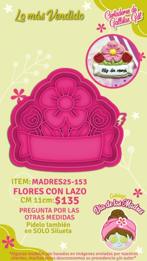 Flores con lazo