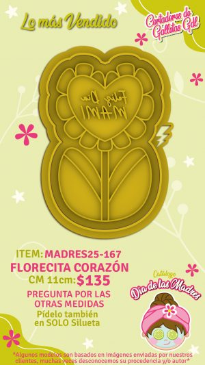 Florecita corazón