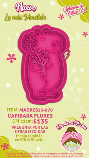 Capibara flores