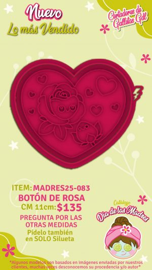 Botón de rosa