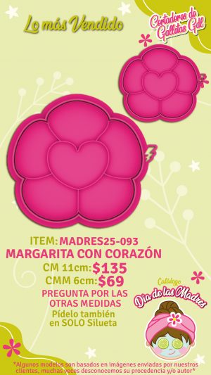 Margarita con corazón