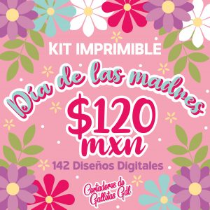 Kit imprimible Dia de las Madres 2025
