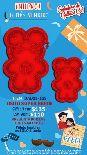 Osito super héroe