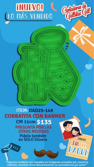 Corbatita con banner