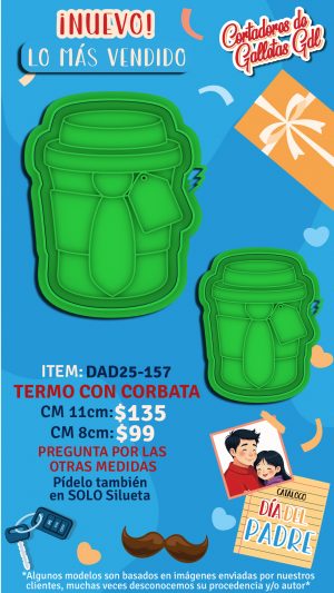 Termo con corbata