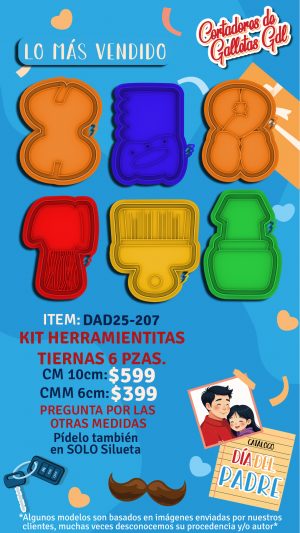 Kit herramientitas tiernas