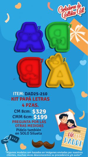 Kit Papá letras