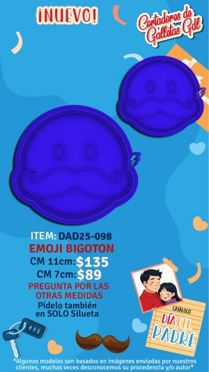 Emoji bigotón