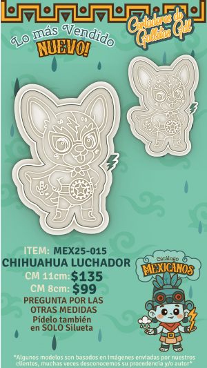 Chihuahua luchador
