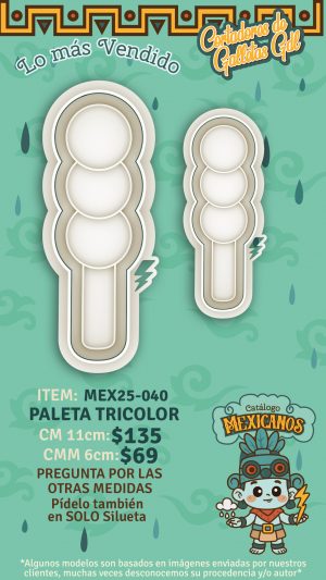 Paleta tricolor