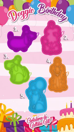 Doggie Birthday | Kit | Individuales