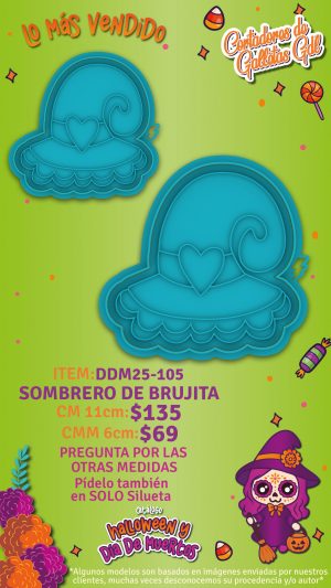Sombrero de brujita