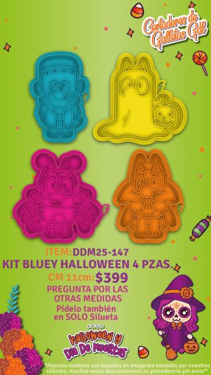 Kit Bluey Halloween